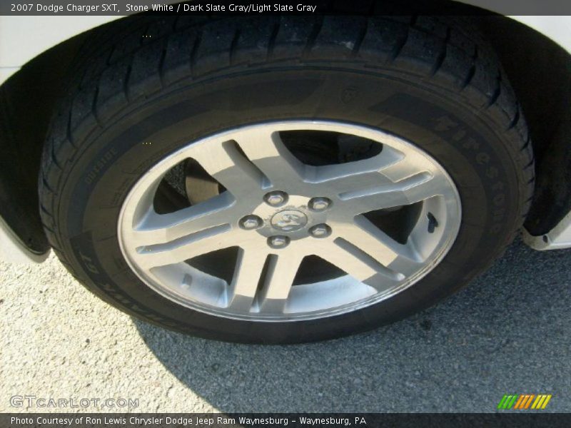 Stone White / Dark Slate Gray/Light Slate Gray 2007 Dodge Charger SXT