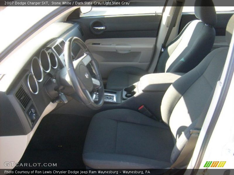 Stone White / Dark Slate Gray/Light Slate Gray 2007 Dodge Charger SXT