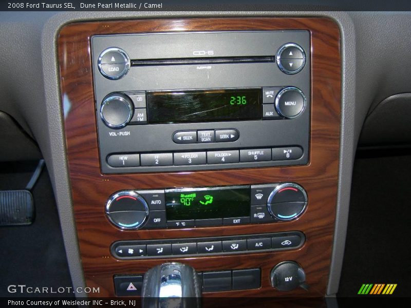 Dune Pearl Metallic / Camel 2008 Ford Taurus SEL