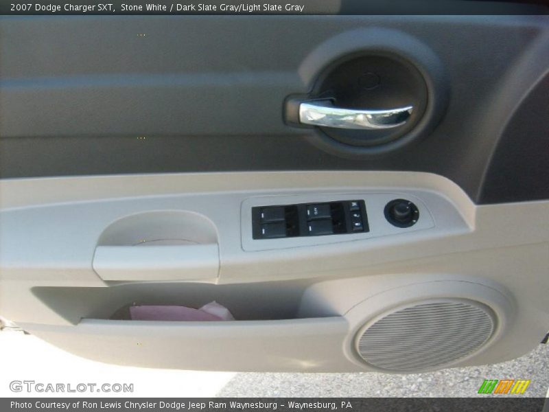 Stone White / Dark Slate Gray/Light Slate Gray 2007 Dodge Charger SXT
