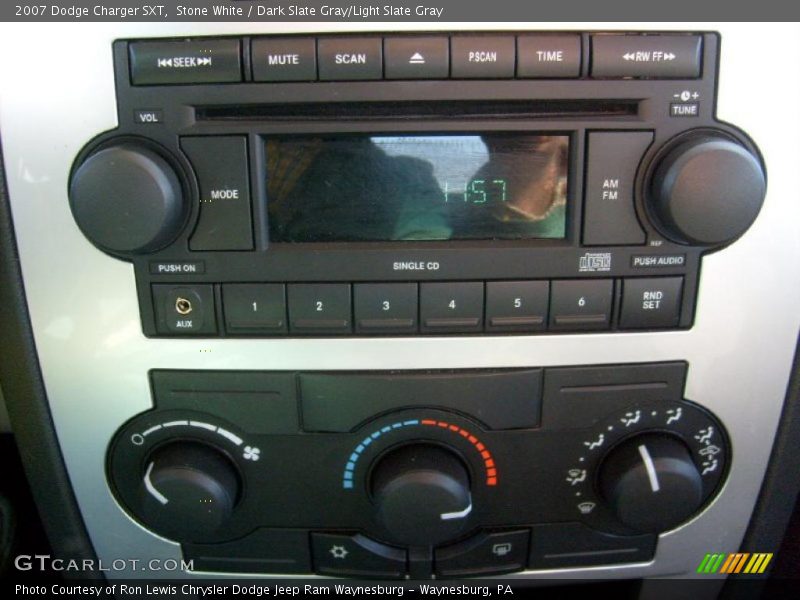 Stone White / Dark Slate Gray/Light Slate Gray 2007 Dodge Charger SXT