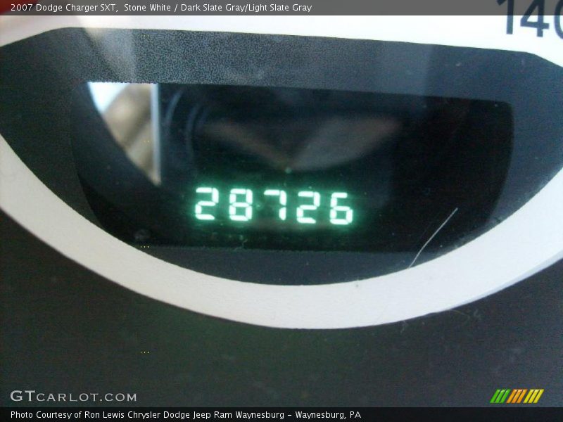 Stone White / Dark Slate Gray/Light Slate Gray 2007 Dodge Charger SXT
