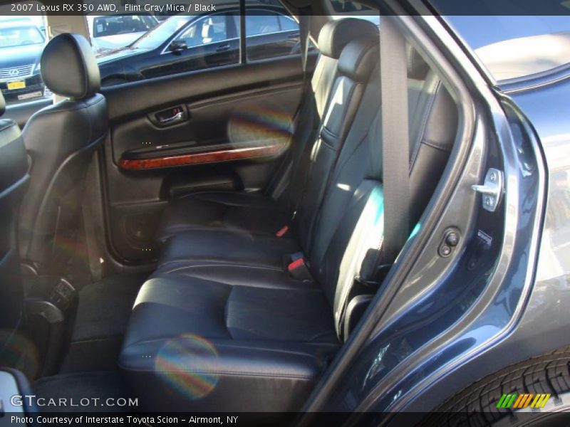 Flint Gray Mica / Black 2007 Lexus RX 350 AWD