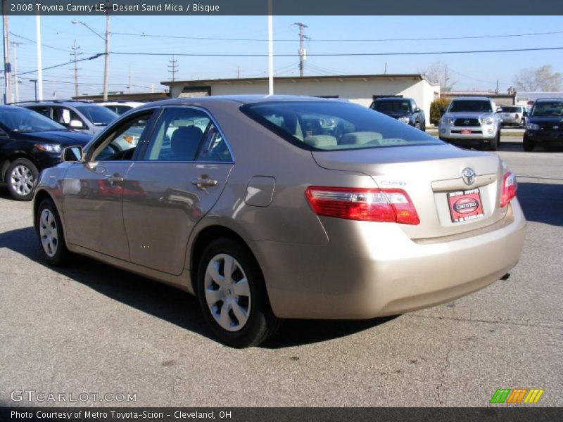 Desert Sand Mica / Bisque 2008 Toyota Camry LE