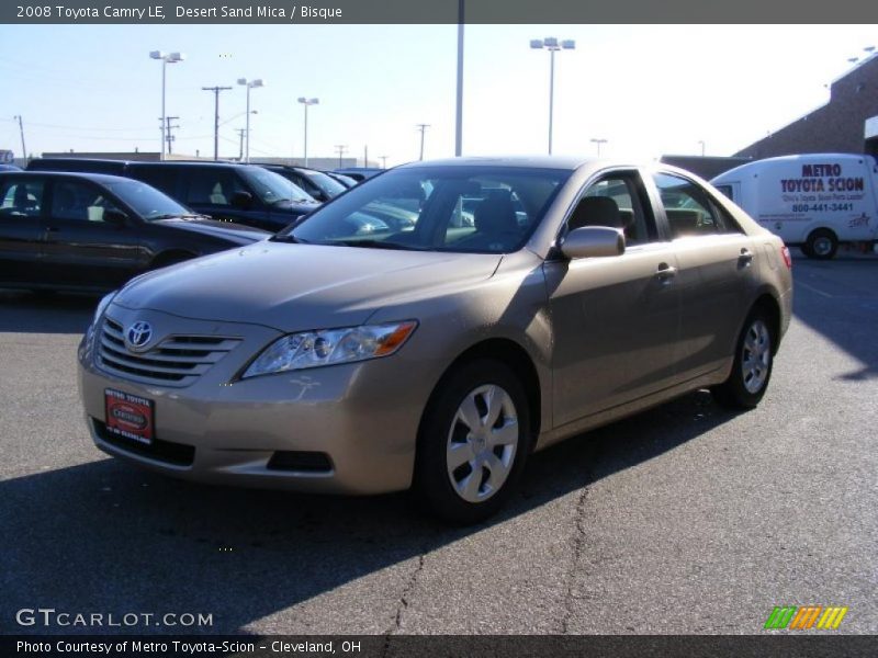 Desert Sand Mica / Bisque 2008 Toyota Camry LE