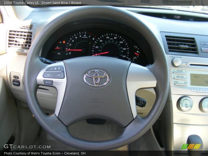 Desert Sand Mica / Bisque 2008 Toyota Camry LE