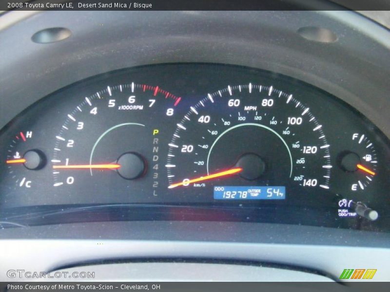 Desert Sand Mica / Bisque 2008 Toyota Camry LE