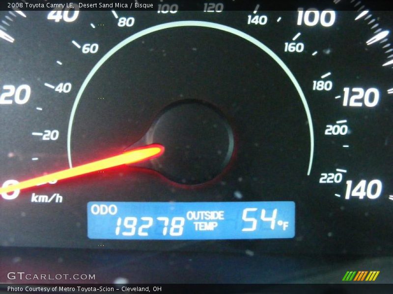 Desert Sand Mica / Bisque 2008 Toyota Camry LE