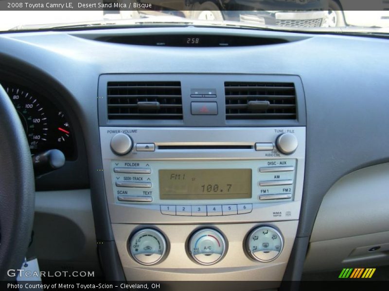 Desert Sand Mica / Bisque 2008 Toyota Camry LE