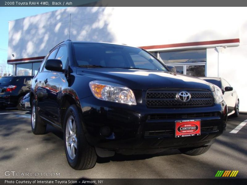 Black / Ash 2008 Toyota RAV4 4WD