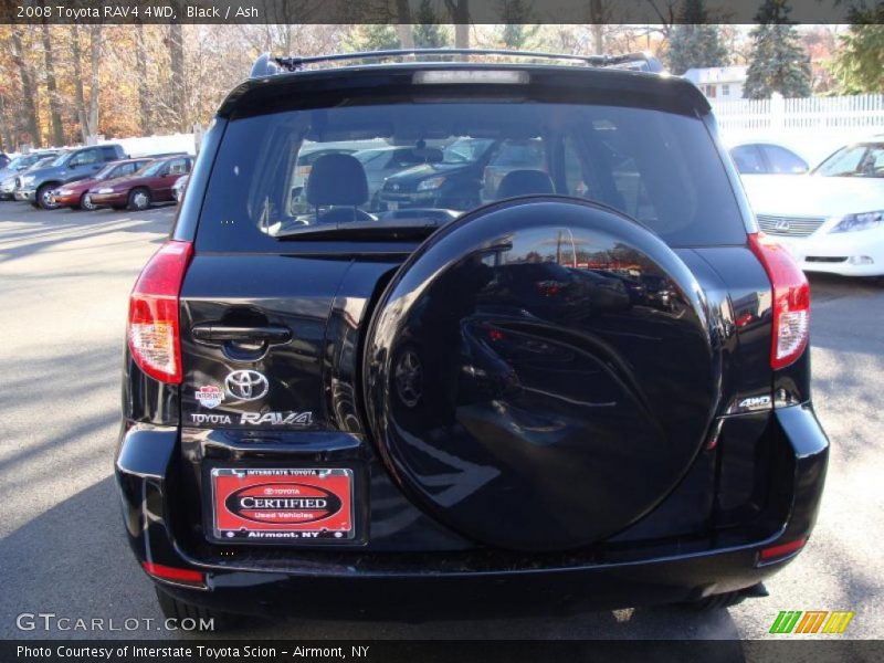 Black / Ash 2008 Toyota RAV4 4WD