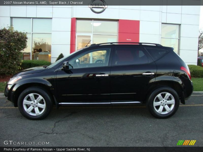 Super Black / Charcoal 2007 Nissan Murano SL AWD