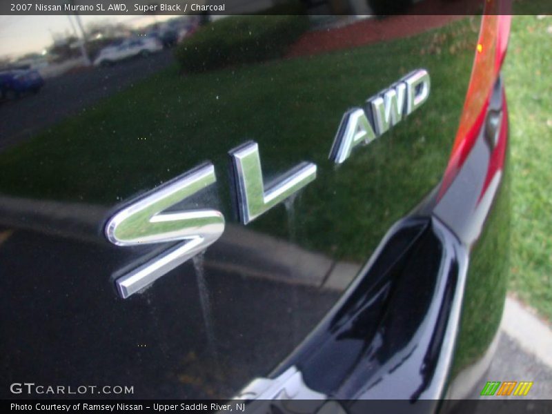 Super Black / Charcoal 2007 Nissan Murano SL AWD