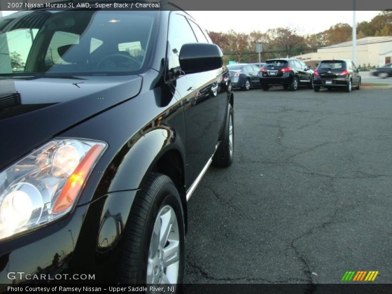 Super Black / Charcoal 2007 Nissan Murano SL AWD