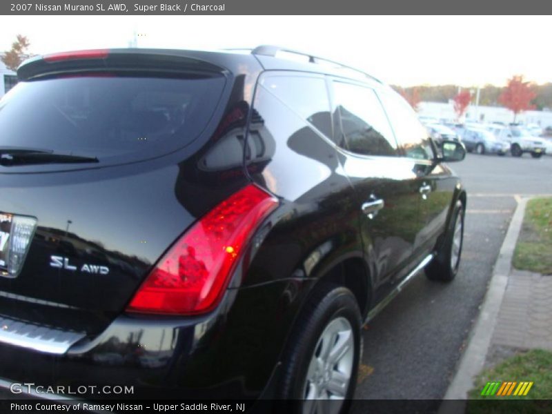 Super Black / Charcoal 2007 Nissan Murano SL AWD