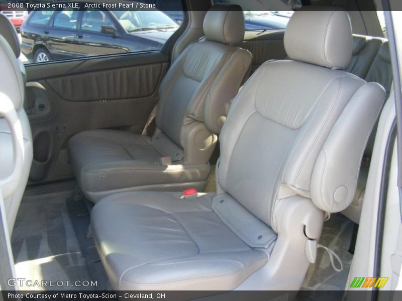 Arctic Frost Pearl / Stone 2008 Toyota Sienna XLE