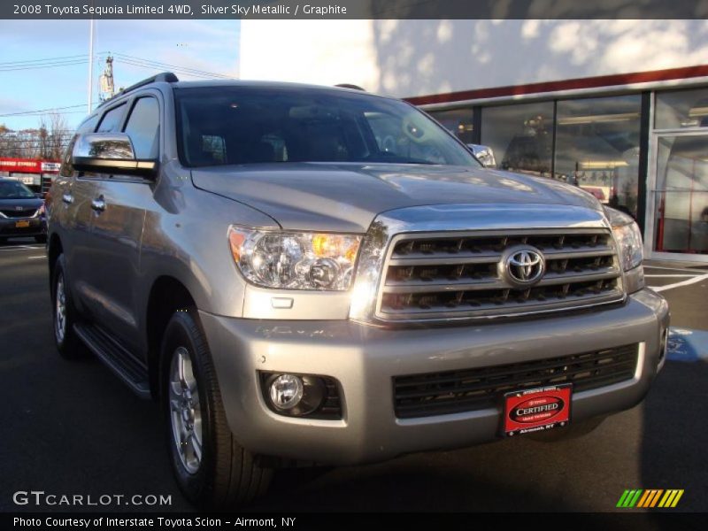 Silver Sky Metallic / Graphite 2008 Toyota Sequoia Limited 4WD