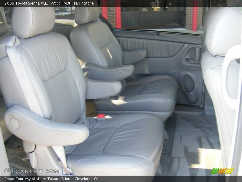 Arctic Frost Pearl / Stone 2008 Toyota Sienna XLE
