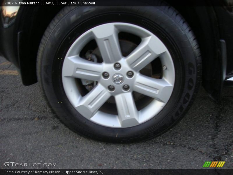 Super Black / Charcoal 2007 Nissan Murano SL AWD