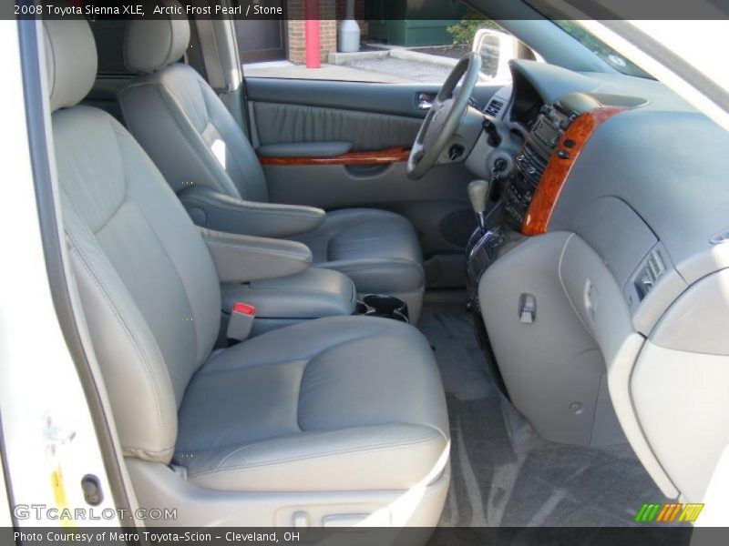 Arctic Frost Pearl / Stone 2008 Toyota Sienna XLE