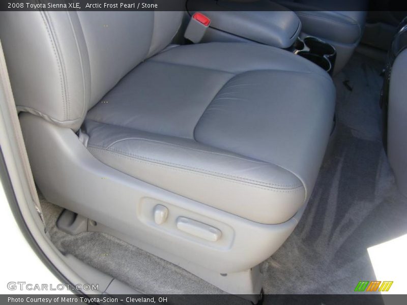 Arctic Frost Pearl / Stone 2008 Toyota Sienna XLE