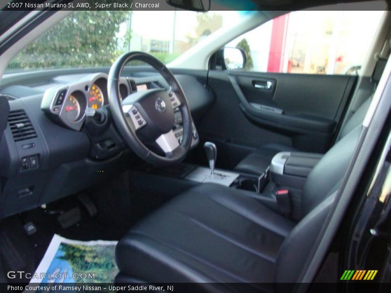 Super Black / Charcoal 2007 Nissan Murano SL AWD