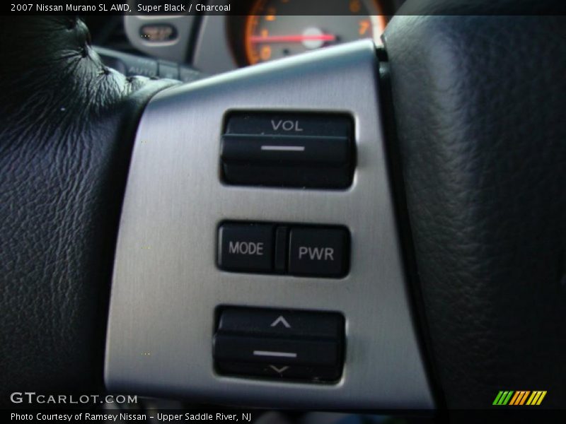 Super Black / Charcoal 2007 Nissan Murano SL AWD