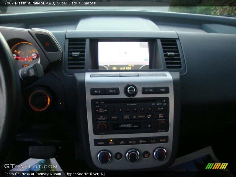 Super Black / Charcoal 2007 Nissan Murano SL AWD