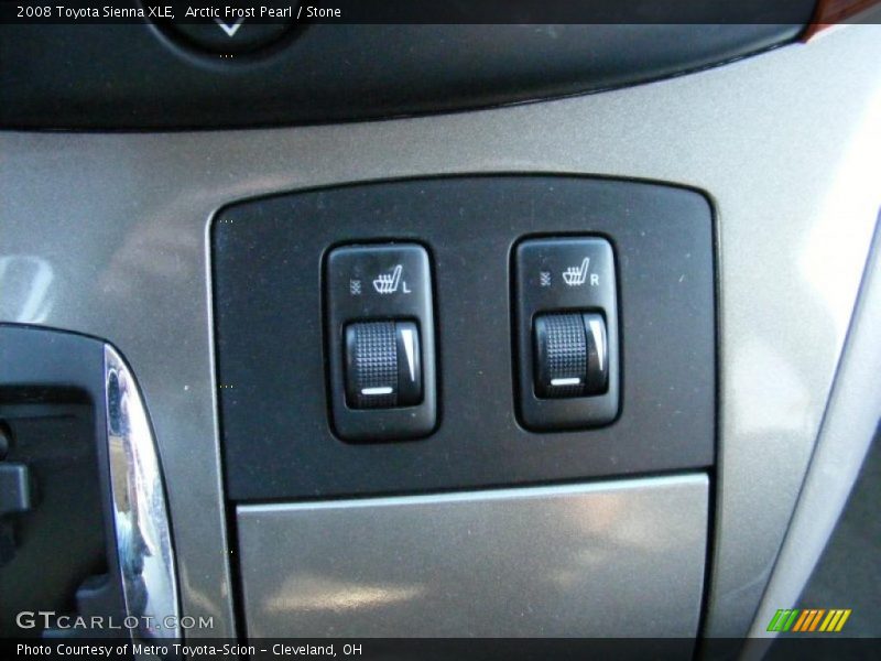 Arctic Frost Pearl / Stone 2008 Toyota Sienna XLE