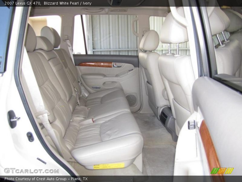  2007 GX 470 Ivory Interior