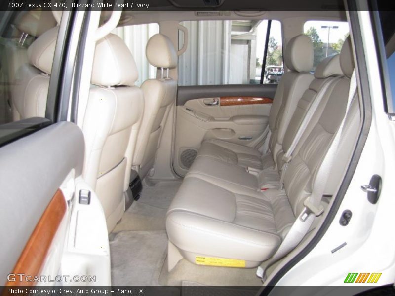  2007 GX 470 Ivory Interior