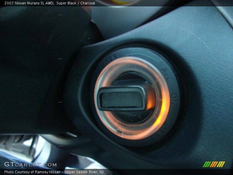 Super Black / Charcoal 2007 Nissan Murano SL AWD