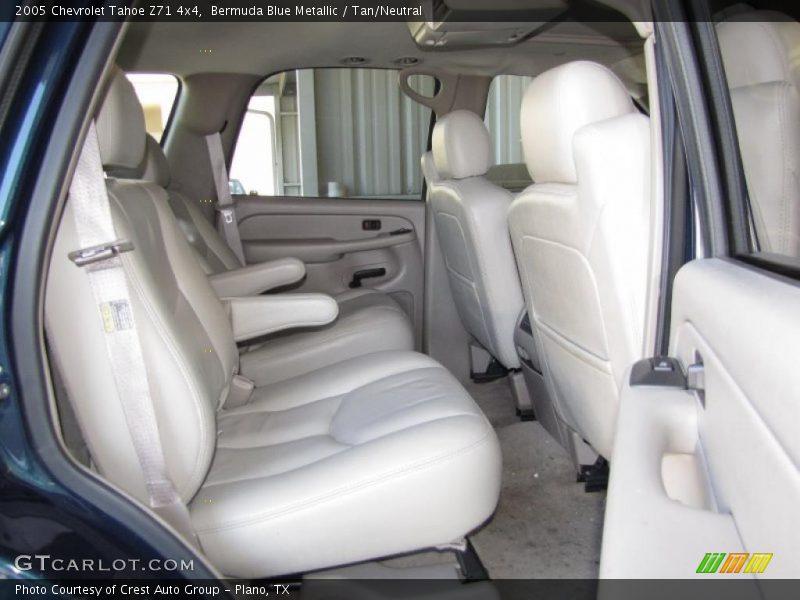 Bermuda Blue Metallic / Tan/Neutral 2005 Chevrolet Tahoe Z71 4x4