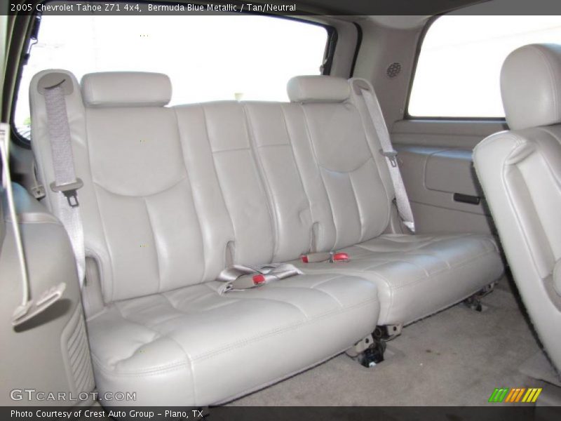 Bermuda Blue Metallic / Tan/Neutral 2005 Chevrolet Tahoe Z71 4x4