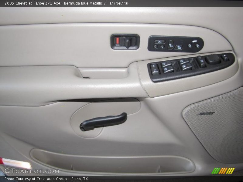 Bermuda Blue Metallic / Tan/Neutral 2005 Chevrolet Tahoe Z71 4x4