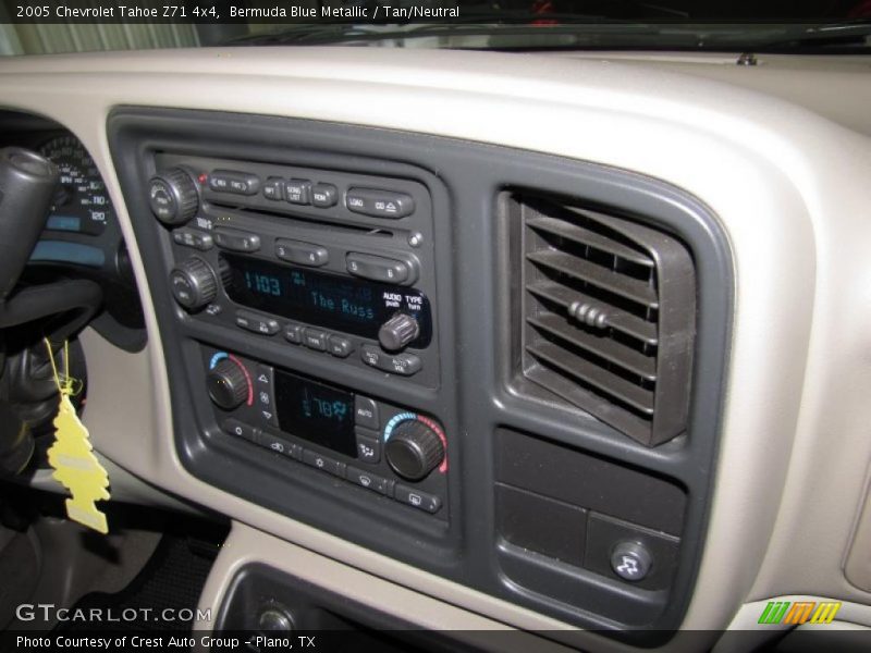 Bermuda Blue Metallic / Tan/Neutral 2005 Chevrolet Tahoe Z71 4x4
