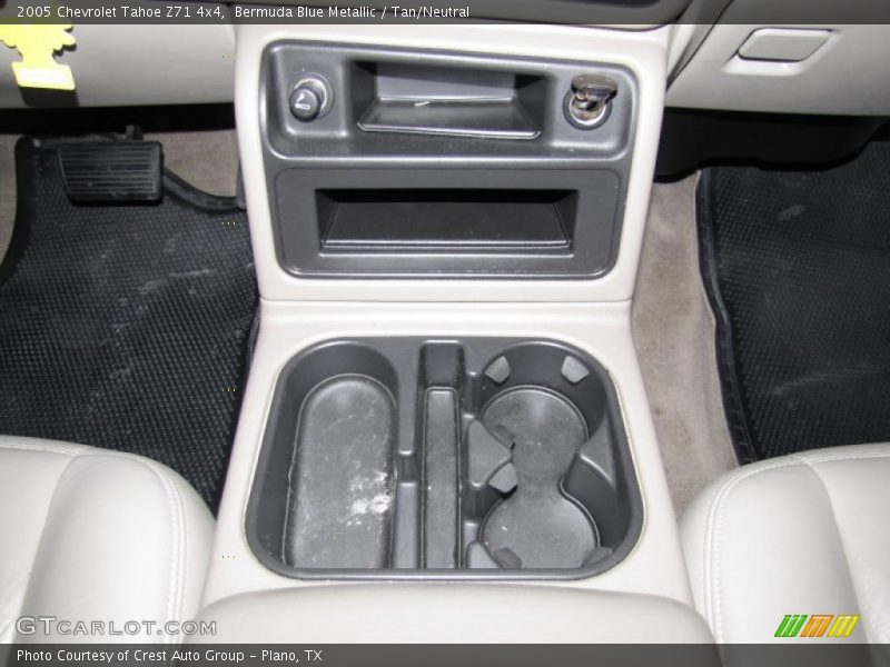 Bermuda Blue Metallic / Tan/Neutral 2005 Chevrolet Tahoe Z71 4x4