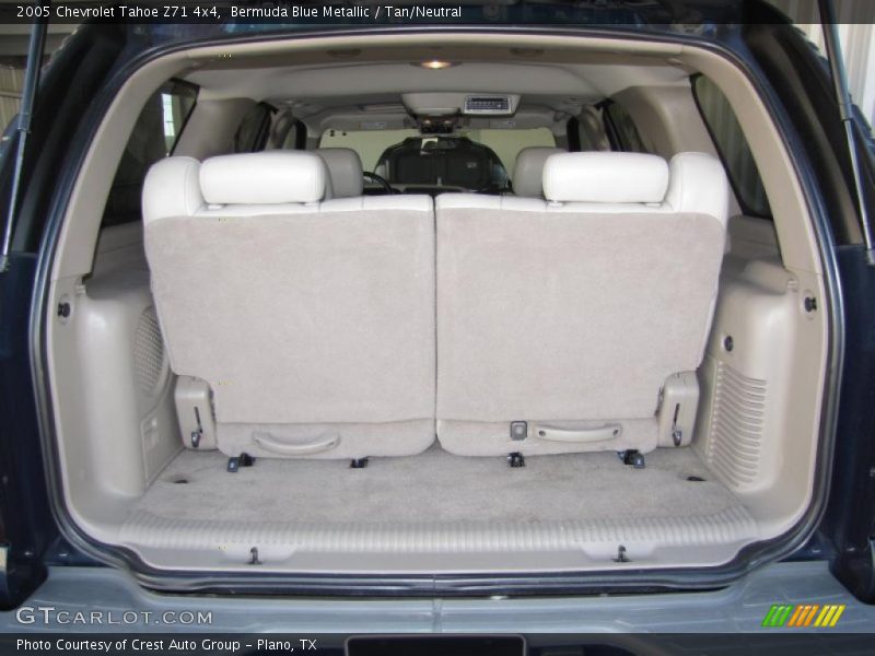 Bermuda Blue Metallic / Tan/Neutral 2005 Chevrolet Tahoe Z71 4x4