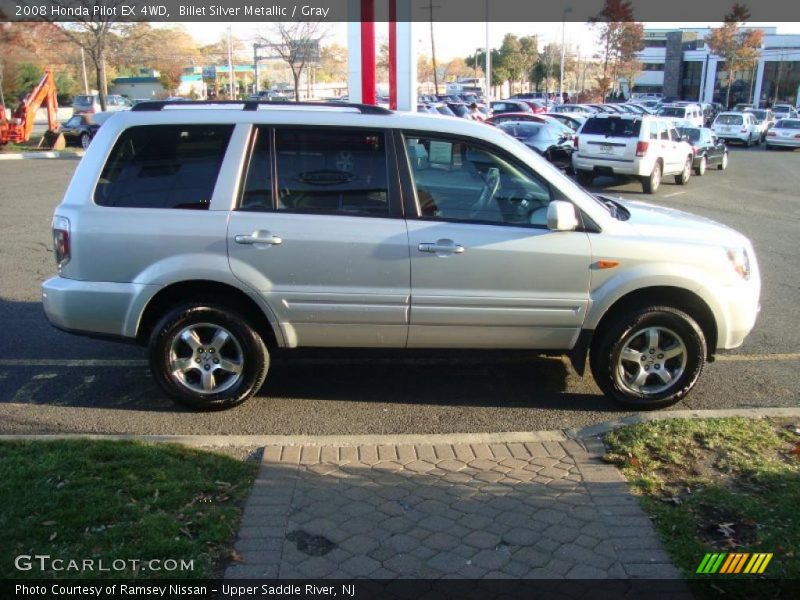 Billet Silver Metallic / Gray 2008 Honda Pilot EX 4WD