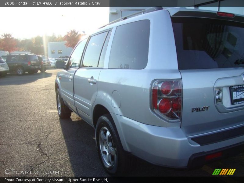 Billet Silver Metallic / Gray 2008 Honda Pilot EX 4WD