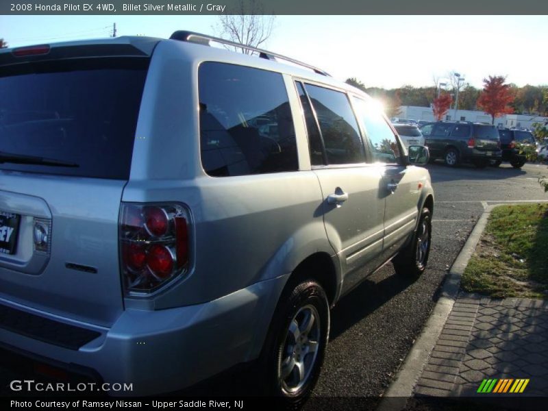 Billet Silver Metallic / Gray 2008 Honda Pilot EX 4WD