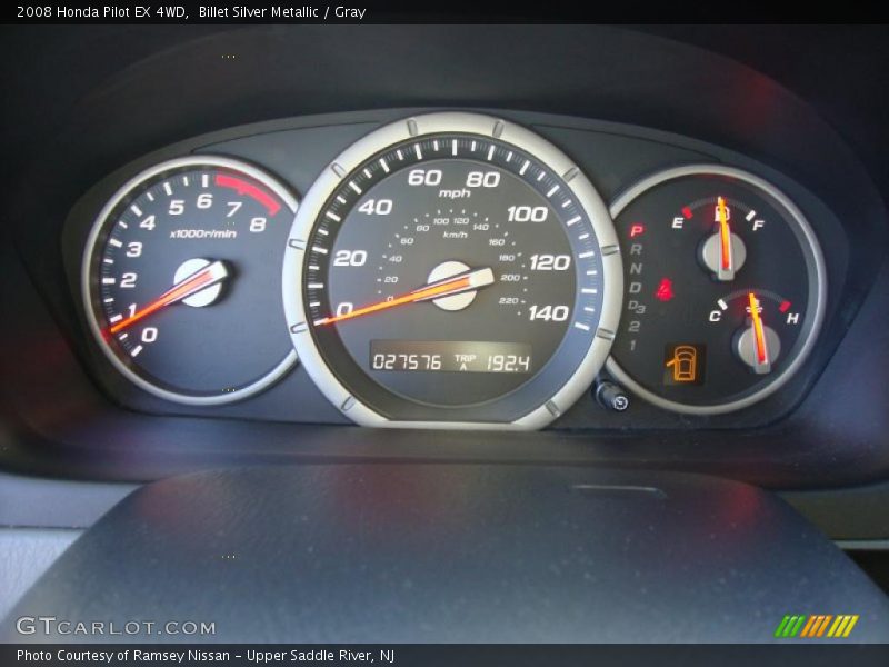 Billet Silver Metallic / Gray 2008 Honda Pilot EX 4WD
