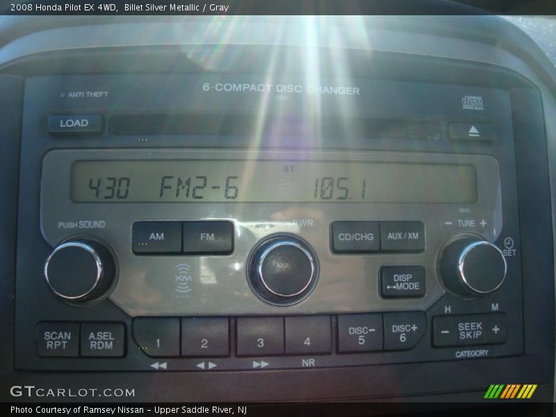 Billet Silver Metallic / Gray 2008 Honda Pilot EX 4WD