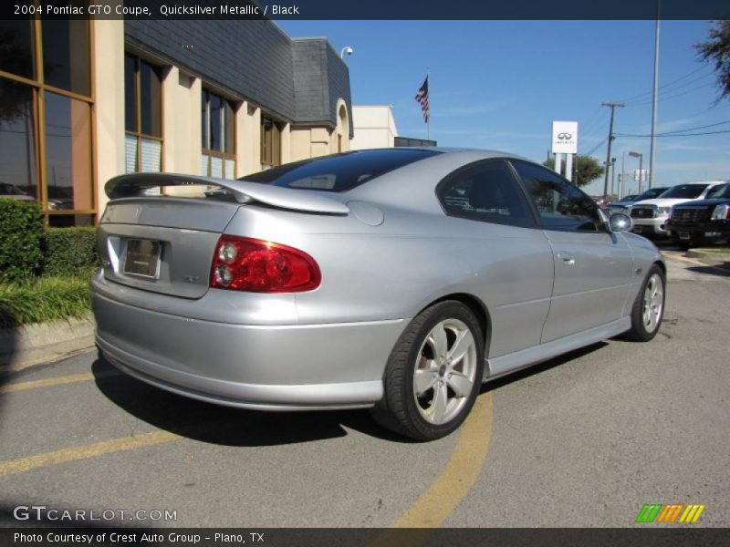 Quicksilver Metallic / Black 2004 Pontiac GTO Coupe