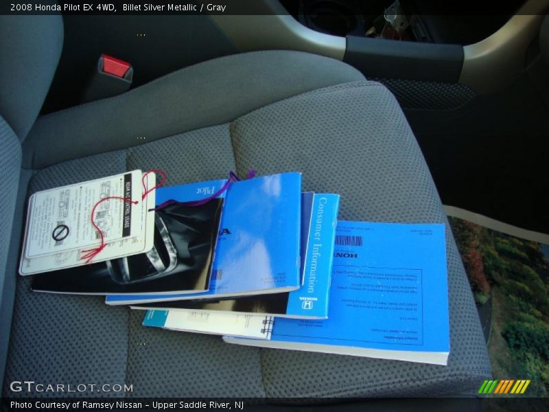 Billet Silver Metallic / Gray 2008 Honda Pilot EX 4WD