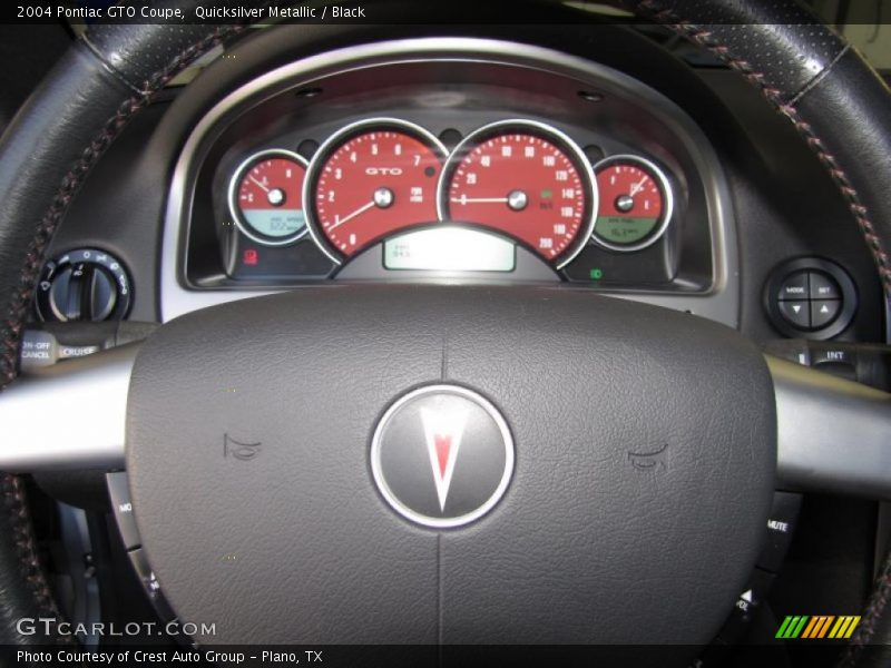 Quicksilver Metallic / Black 2004 Pontiac GTO Coupe