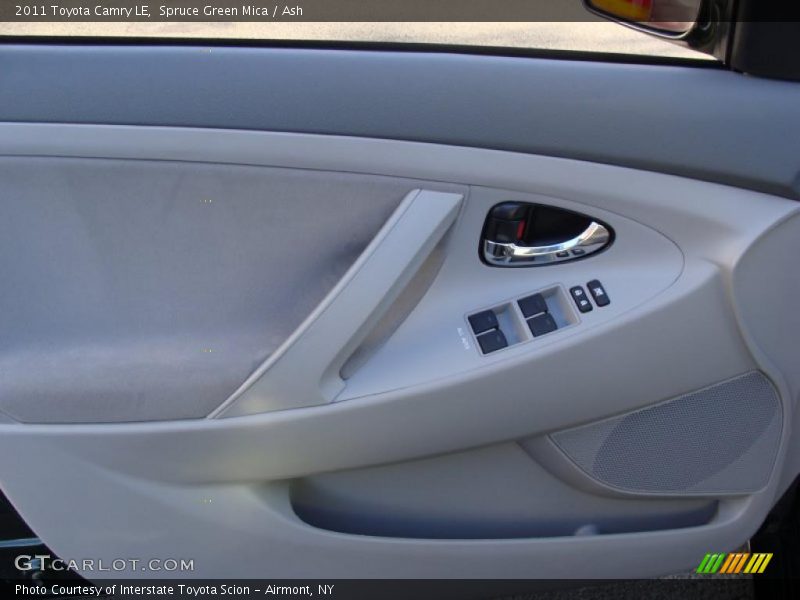 Spruce Green Mica / Ash 2011 Toyota Camry LE