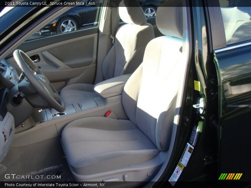 Spruce Green Mica / Ash 2011 Toyota Camry LE