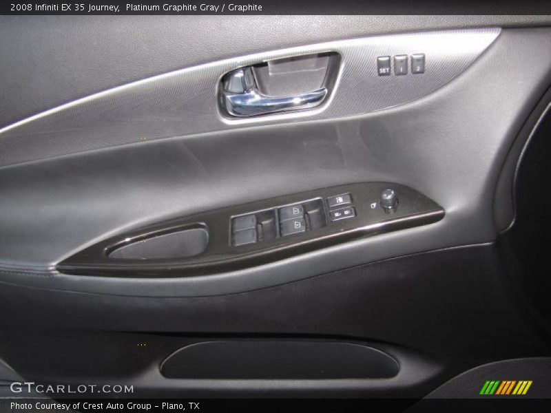 Platinum Graphite Gray / Graphite 2008 Infiniti EX 35 Journey