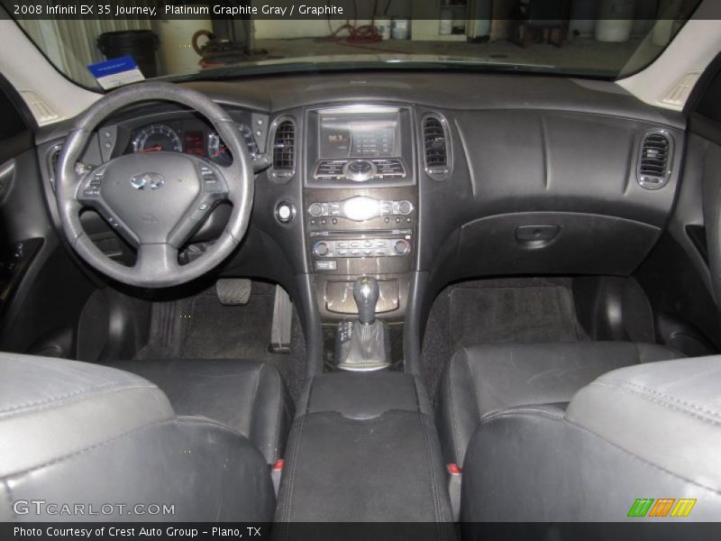 Platinum Graphite Gray / Graphite 2008 Infiniti EX 35 Journey
